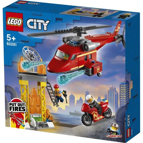 LEGO City Πυροσβεστικό Ελικόπτερο Διάσωσης 60281 5702016911541