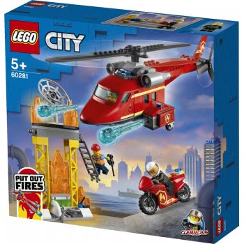 LEGO City Fire Rescue Helicopter 60281 5702016911541