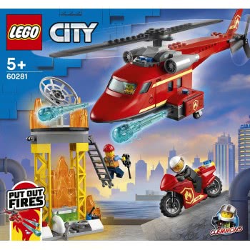 LEGO City Fire Rescue Helicopter 60281 5702016911541