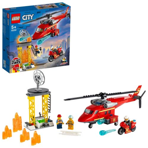 LEGO City Fire Rescue Helicopter 60281 5702016911541