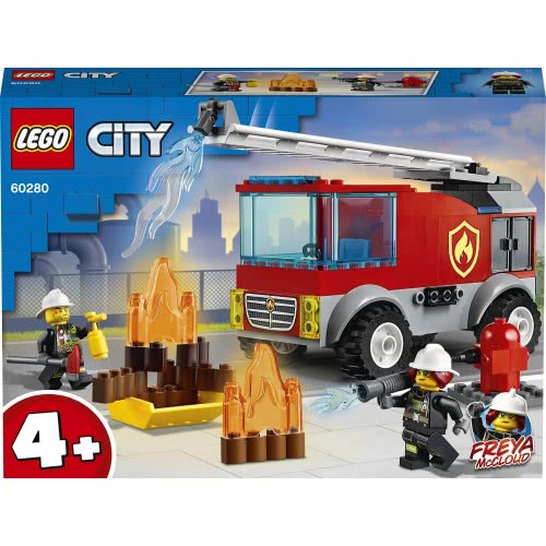 LEGO City Πυροσβεστικό Φορτηγό Με Σκάλα 60280 5702016911534
