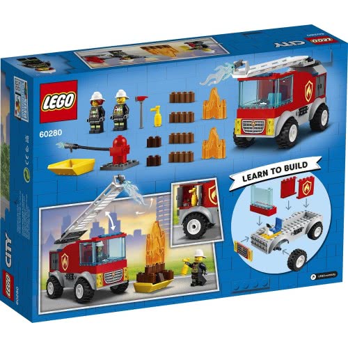 LEGO City Fire Ladder Truck 60280 5702016911534