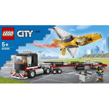 LEGO City Φορτηγό Μεταφοράς Τζετ Αεροπορικής Επίδειξης 60289 5702016889741