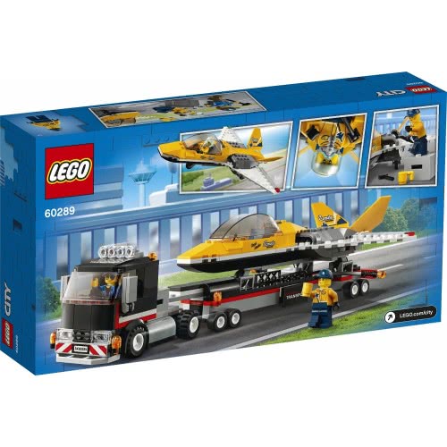 LEGO City Φορτηγό Μεταφοράς Τζετ Αεροπορικής Επίδειξης 60289 5702016889741