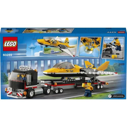 LEGO City Φορτηγό Μεταφοράς Τζετ Αεροπορικής Επίδειξης 60289 5702016889741