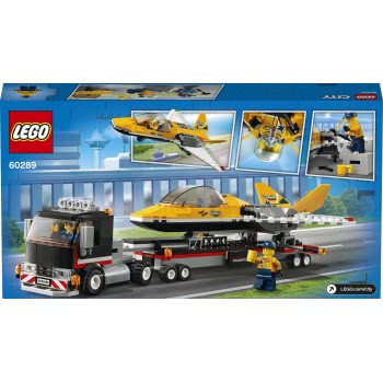 LEGO City Φορτηγό Μεταφοράς Τζετ Αεροπορικής Επίδειξης 60289 5702016889741