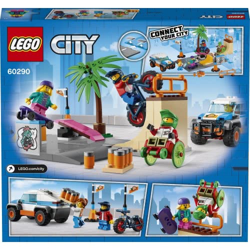 LEGO City Πάρκο Για Σκέιτ 60290 5702016911510