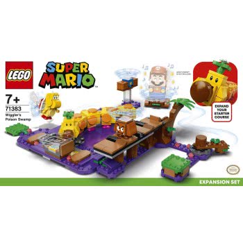 LEGO Super Mario Wigglers Poison Swamp Expansion Set 71383 5702016913262
