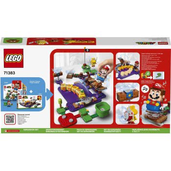 LEGO Super Mario Πίστα Επέκτασης Δηλητηριώδης Βάλτος Του Wiggler 71383 5702016913262