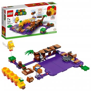 LEGO Super Mario Πίστα Επέκτασης Δηλητηριώδης Βάλτος Του Wiggler 71383 5702016913262