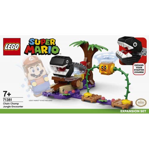 LEGO Super Mario Chain Chomp Jungle Encounter Expansion Set 71381 5702016912463