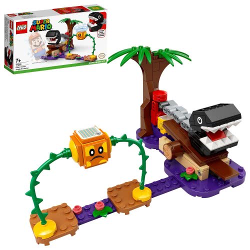 LEGO Super Mario Πίστα Επέκτασης Συνάντηση Με Chain Chomp Στη Ζούγκλα 71381 5702016912463