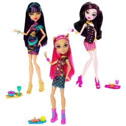 Mattel Monster High Βόλτα Στην Καφέτερια (3 Σχέδια) BJM17 746775359447