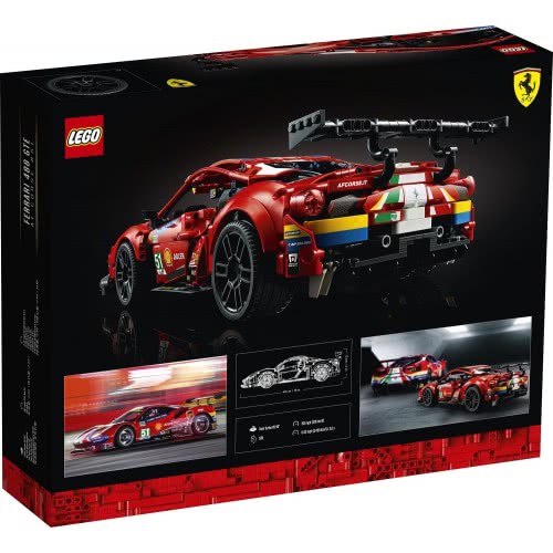 LEGO Technic Ferrari 488 GTE AF Corse 51 42125 5702016913484