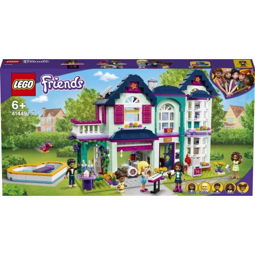 LEGO Friends Το Οικογενειακό Σπίτι Της Άντρεα 41449 5702016916133