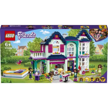 LEGO Friends Το Οικογενειακό Σπίτι Της Άντρεα 41449 5702016916133