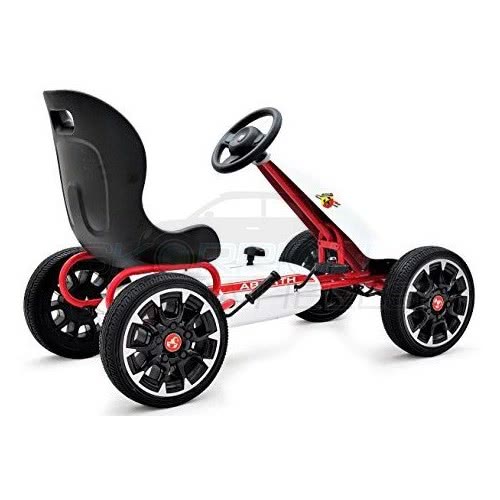 Skorpion Wheels Πεταλοκίνητο Kart Abarth Original Άσπρο 5243030A 5201671004273