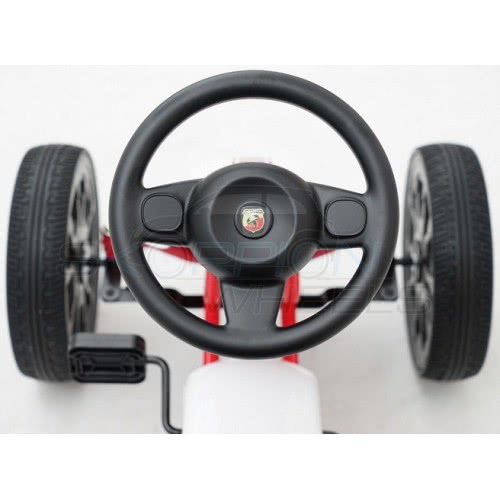 Skorpion Wheels Πεταλοκίνητο Kart Abarth Original Άσπρο 5243030A 5201671004273