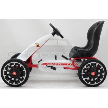 Skorpion Wheels Πεταλοκίνητο Kart Abarth Original Άσπρο 5243030A 5201671004273