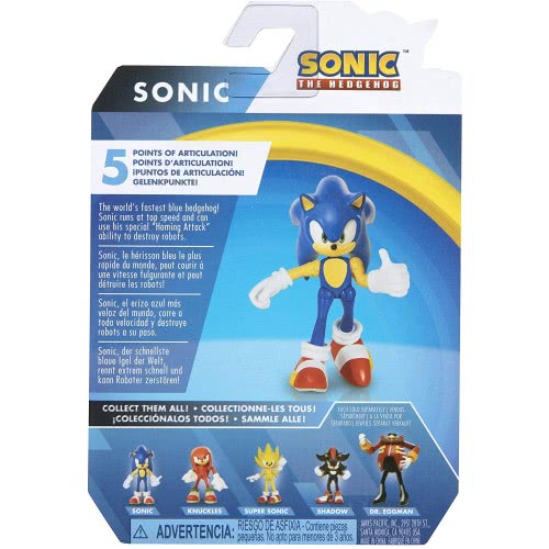 JAKKS PACIFIC Sonic The Hedgehog Φιγούρα 6,5Cm Modern Σειρά 2 40377 192995403772
