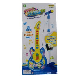 Toys-shop Choice Electric Guitar Kit Ηλεκτρική Κιθάρα Με Μικρόφωνο Και Ηχεία JM083032 6990119830329