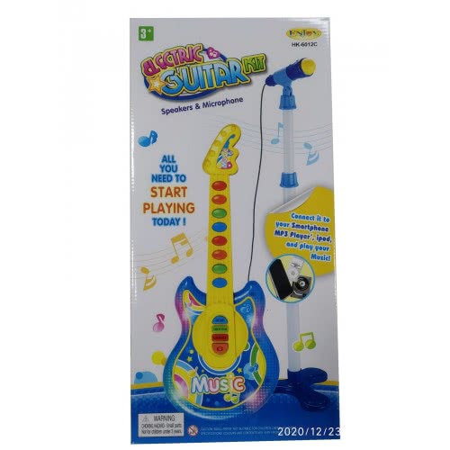 Toys-shop Choice Electric Guitar Kit Speakers And Microphone JM083032 6990119830329