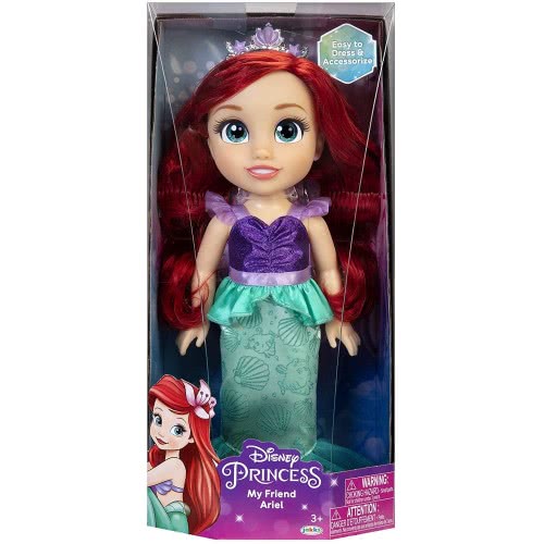 JAKKS PACIFIC Disney Princess Friend Ariel Κούκλα 38Cm 97656 039897976563