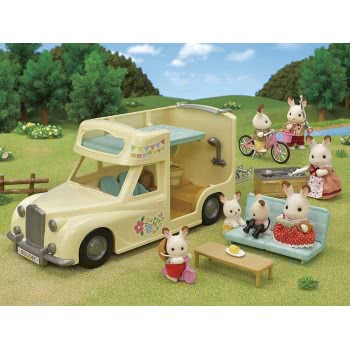 Epoch Sylvanian Families Family Campervan Vehical Playset 5454 5054131054543
