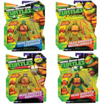 Giochi Preziosi Tmnt Φιγούρα 10Εκ. W11-Head Drop GPH91110 8001444156874