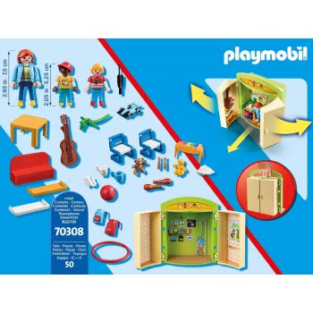 Playmobil Play Box Νηπιαγωγείο 70308 4008789703088