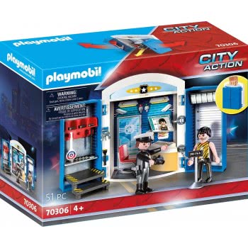 Playmobil Police Station Play Box 70306 4008789703064