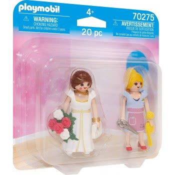 Playmobil Figures Duopack Princess And Tailor 70275 4008789702753