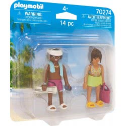 Playmobil Figures Duopack Vacation Couple 70274 4008789702746