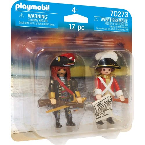 Playmobil Figures Duopack Pirate And Redcoat 70273 4008789702739