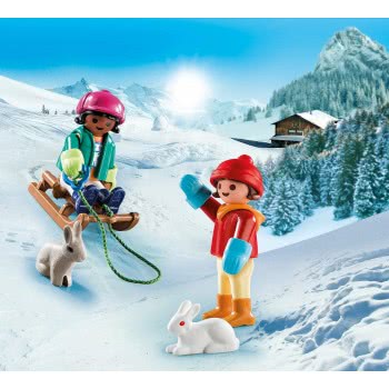 Playmobil Special Plus Παιδάκια Με Έλκηθρο 70250 4008789702500