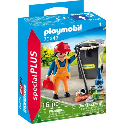 Playmobil Special Plus Street Cleaner Οδοκαθαριστής 70249 4008789702494
