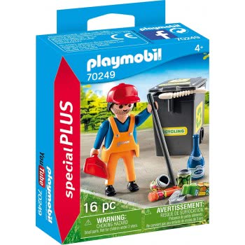 Playmobil Special Plus Street Cleaner Οδοκαθαριστής 70249 4008789702494