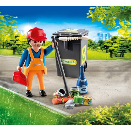 Playmobil Special Plus Street Cleaner 70249 4008789702494