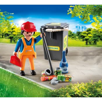 Playmobil Special Plus Street Cleaner Οδοκαθαριστής 70249 4008789702494