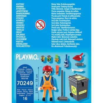 Playmobil Special Plus Street Cleaner 70249 4008789702494