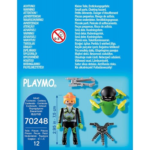 Playmobil Special Plus Agent With Drone 70248 4008789702487