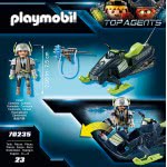 Playmobil Top Agents V Arctic Rebels Ice Scooter 70235 4008789702357
