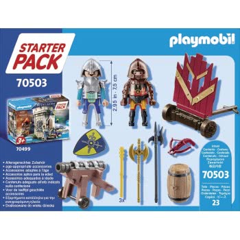 Playmobil Starter Pack Μονομαχία Του Novelmore 70503 4008789705037