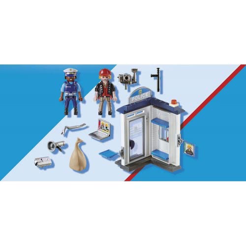Playmobil Starter Pack Αστυνομικό Τμήμα 70498 4008789704986