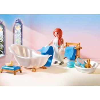 Playmobil Princess Dressing Room With Bath Tub 70454 4008789704542