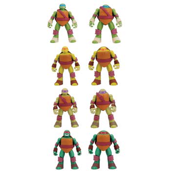 Giochi Preziosi Tmnt Φιγούρα 10Εκ. W11-Head Drop GPH91110 8001444156874