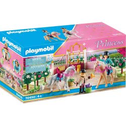 Playmobil Princess Μαθήματα Ιππασίας Στον Βασιλικό Στάβλο 70450 4008789704504