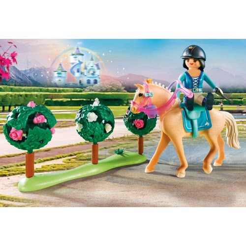 Playmobil Princess Μαθήματα Ιππασίας Στον Βασιλικό Στάβλο 70450 4008789704504