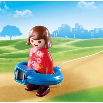 Playmobil 1.2.3 Dog Train Car 70406 4008789704061