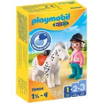 Playmobil 1.2.3 Αναβάτρια Με Άλογο 70404 4008789704047